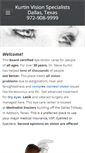 Mobile Screenshot of kurtineyecare.net